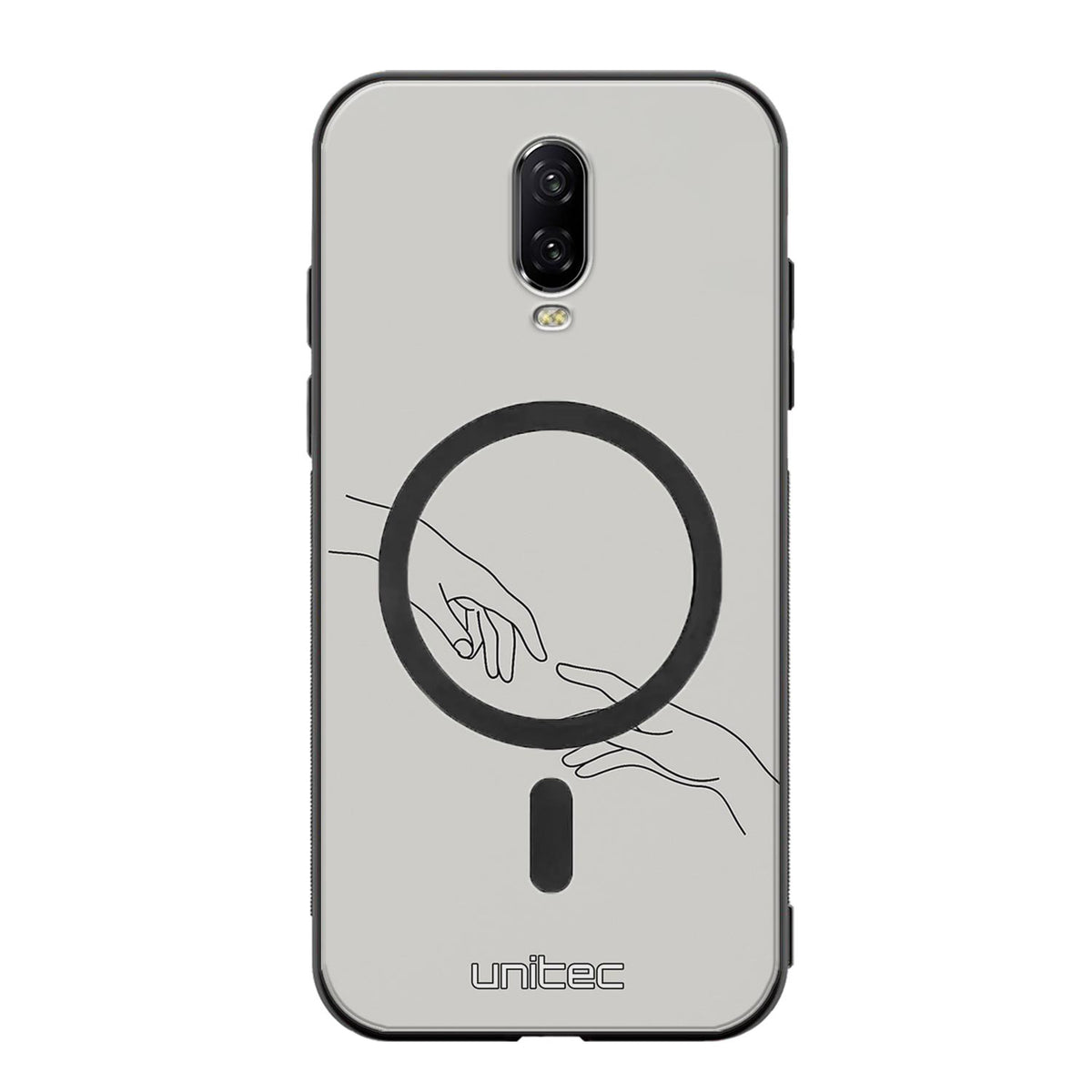OnePlus 6T Suojakuoret Minimalistic – Touch Of Lines