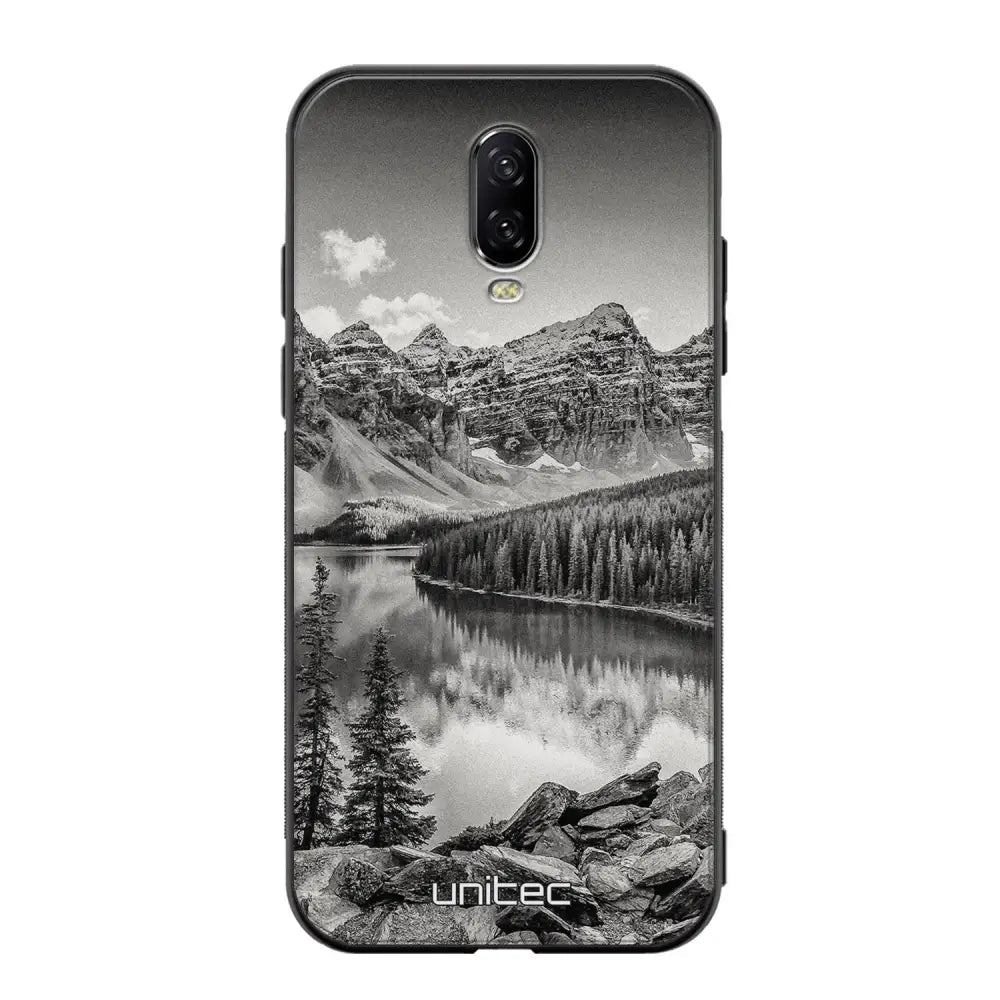 OnePlus 6T suojakuoret - Rocky Mountains - Ei