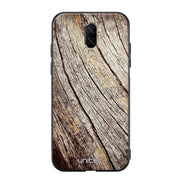 OnePlus 6T suojakuoret - Wooden Stump - Ei