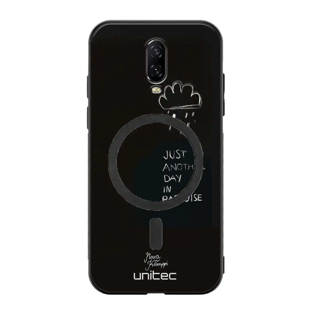 OnePlus 6T surrealistic sadness suojakuoret - Just Another Day - Noora Kämppi