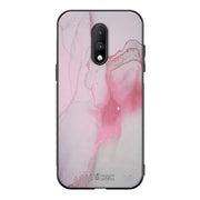 OnePlus 7 marmori suojakuoret - Pink Pok Rie - Ei