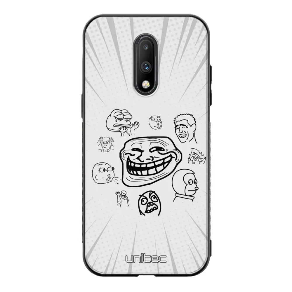 OnePlus 7 meemi suojakuoret - Meemi - Ei