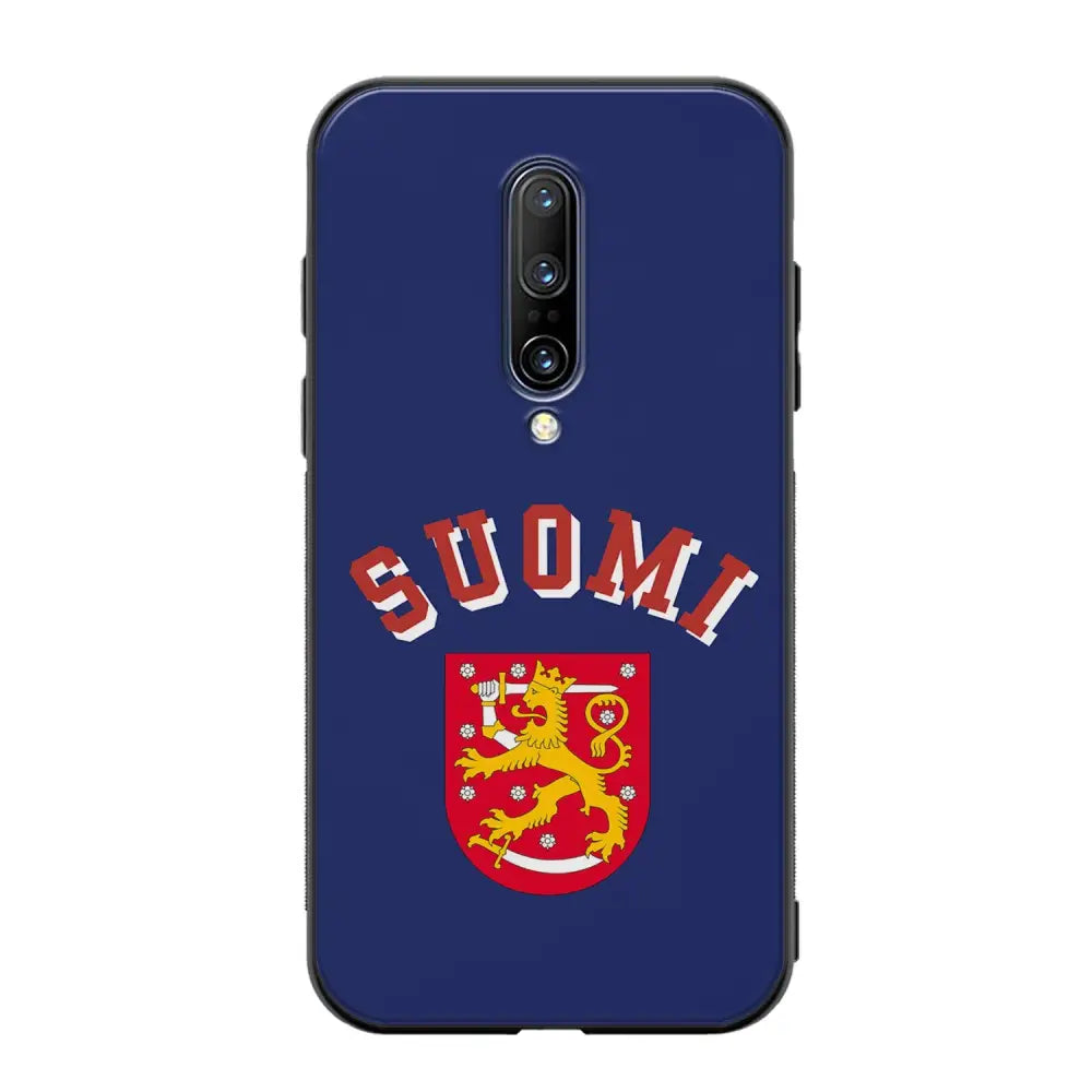 OnePlus 7 Pro jääkiekko suojakuoret - Leijonat Suomi - Ei
