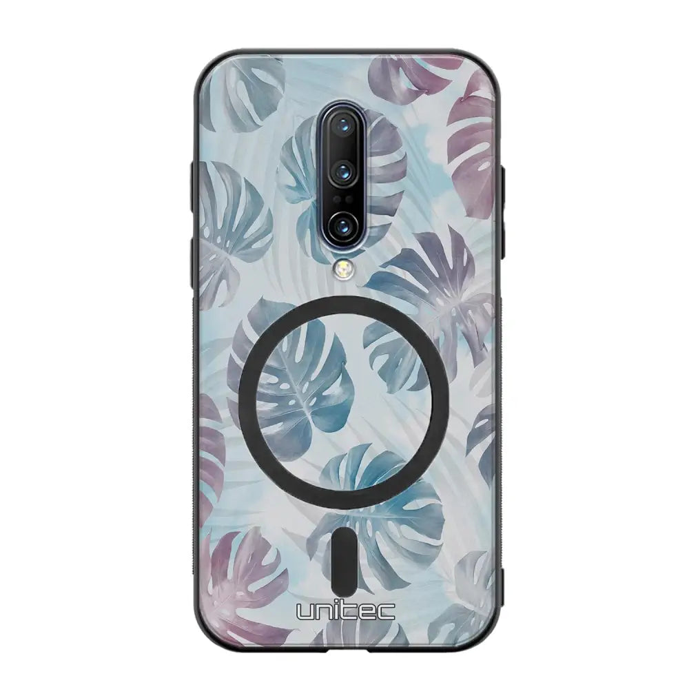 OnePlus 7 Pro kukka suojakuoret - Monstera Texture