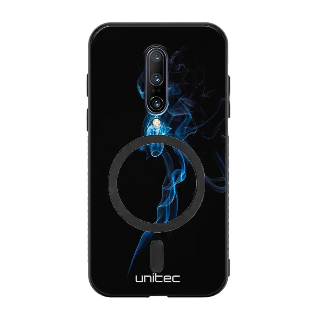 OnePlus 7 Pro suojakuoret - Blue Smoke On Black
