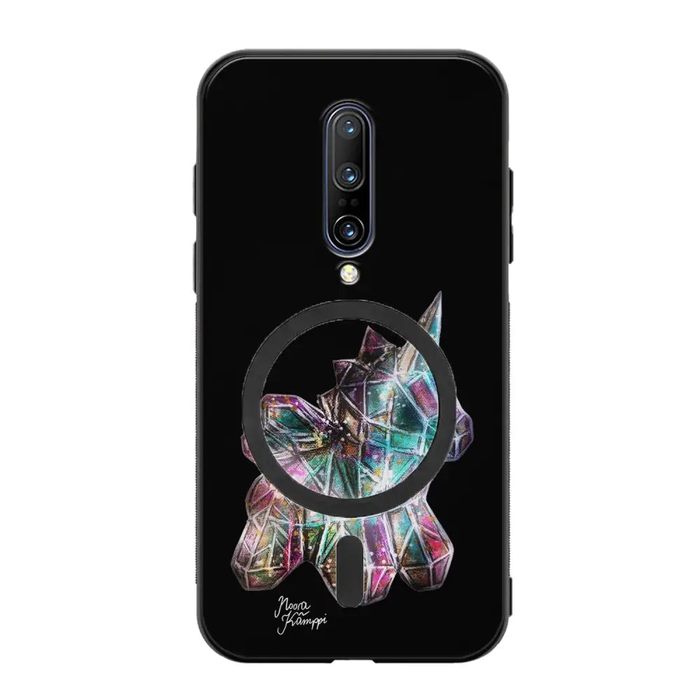 OnePlus 7 Pro unicorn suojakuoret - Musta - Noora Kämppi