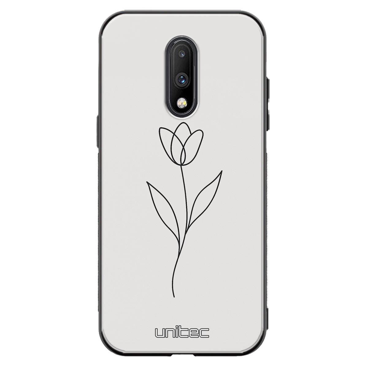 OnePlus 7 Suojakuoret Minimalistic – Elegant Tulip