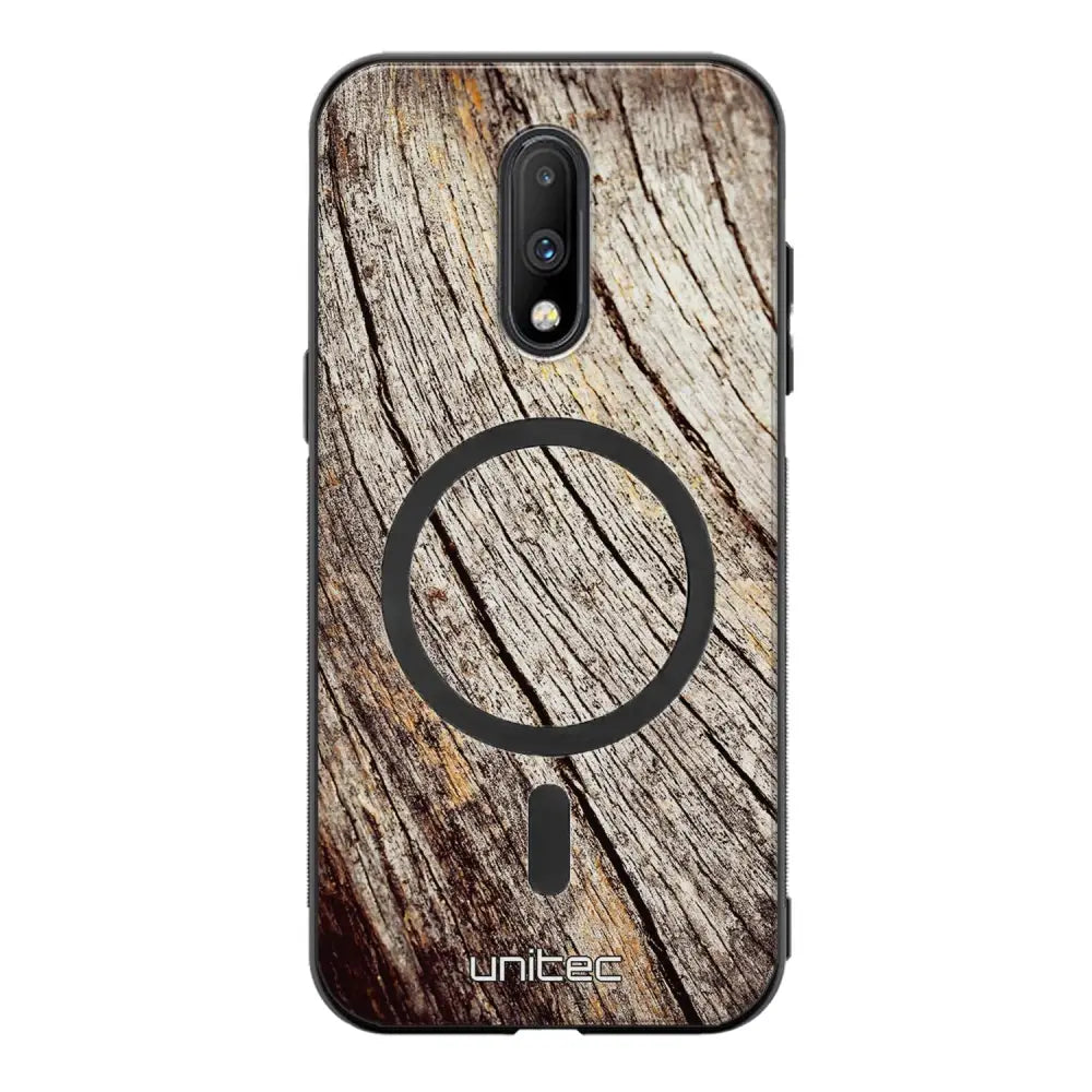 OnePlus 7 suojakuoret - Wooden Stump