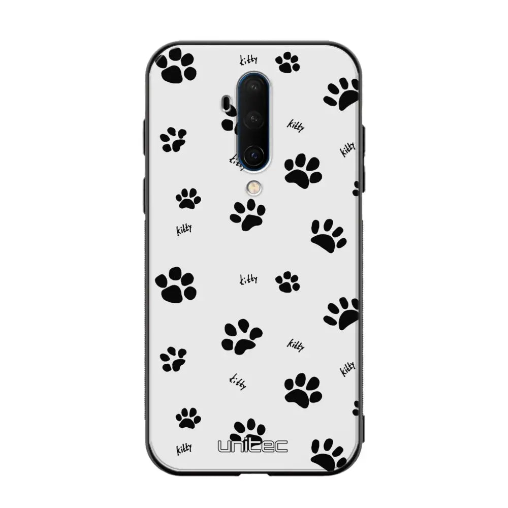 OnePlus 7T Pro kissa suojakuoret - Cat Paws - Ei