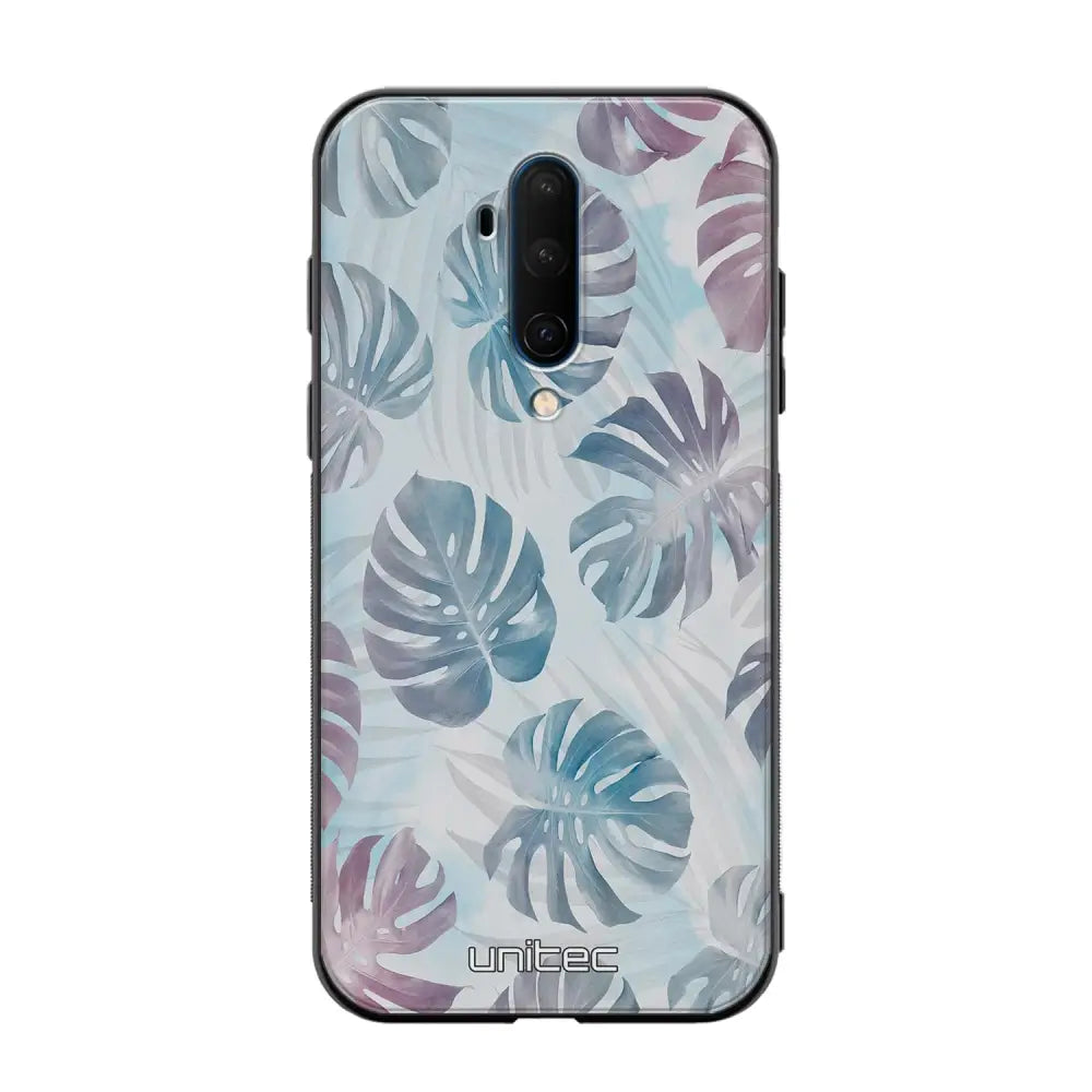 OnePlus 7T Pro kukka suojakuoret - Monstera Texture - Ei
