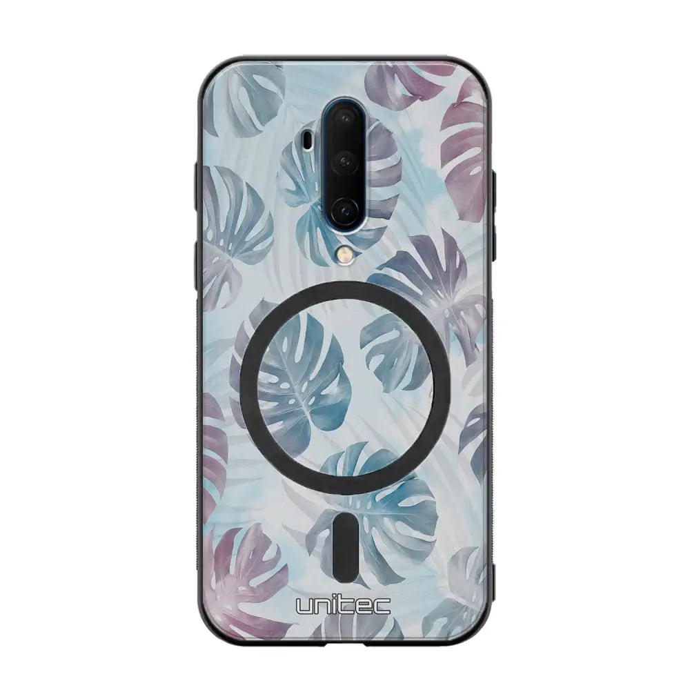 OnePlus 7T Pro kukka suojakuoret - Monstera Texture