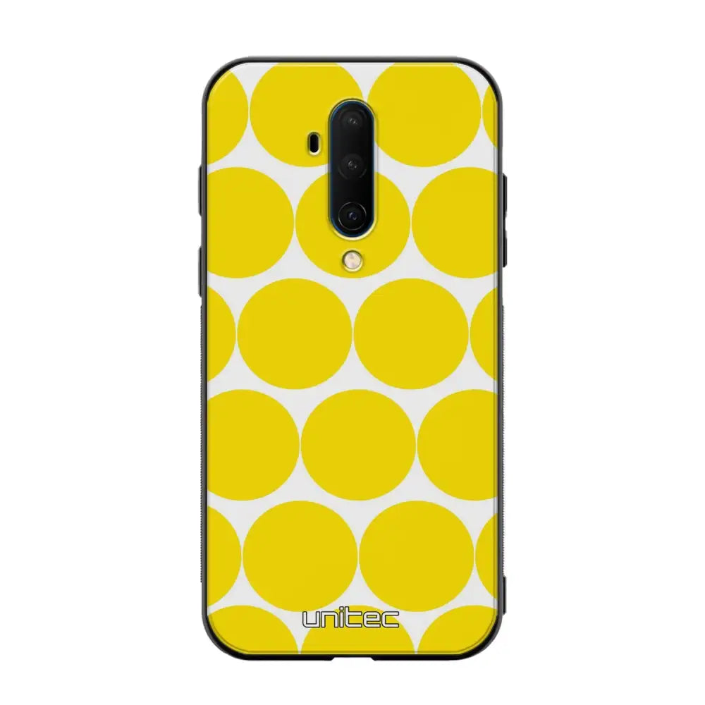 OnePlus 7T Pro pallo suojakuoret - Keltainen Pallo - Ei