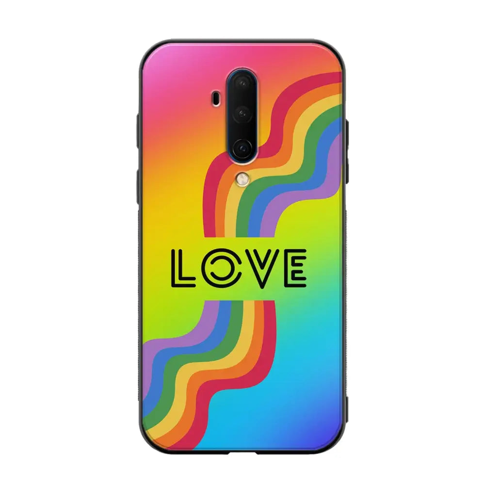 OnePlus 7T Pro pride suojakuoret - Love - Ei