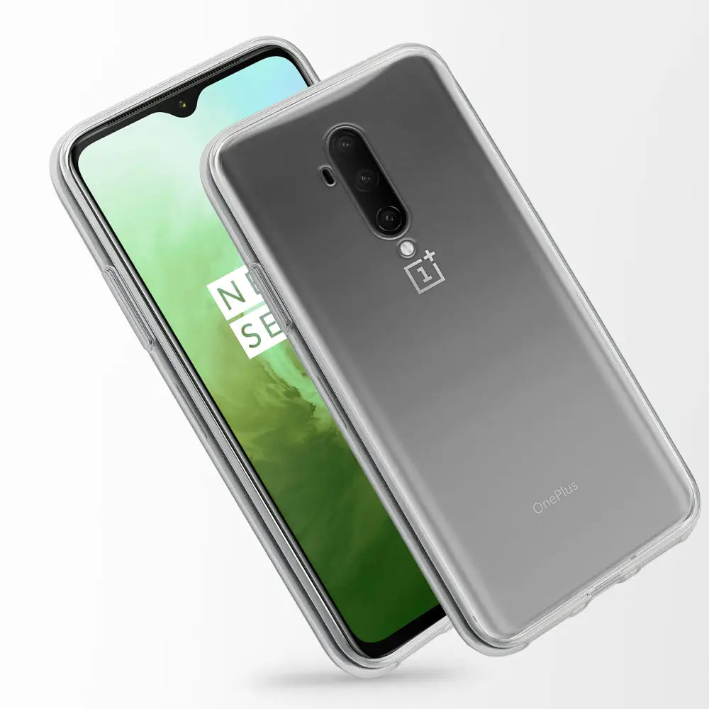 OnePlus 7T Pro Silikonikuori - Läpinäkyvä