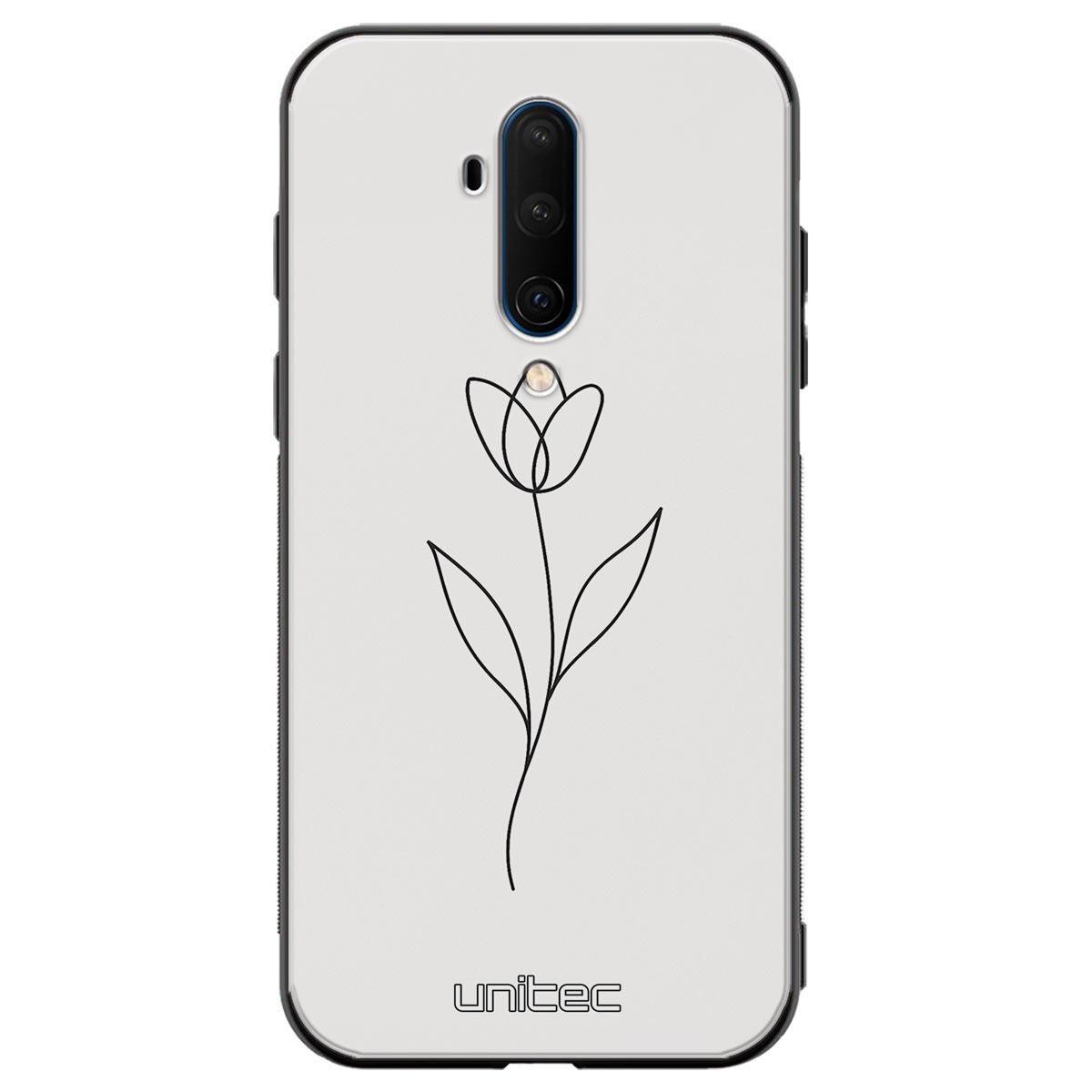 OnePlus 7T Pro Suojakuoret Minimalistic – Elegant Tulip
