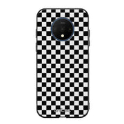OnePlus 7T suojakuoret - Black And White - Ei