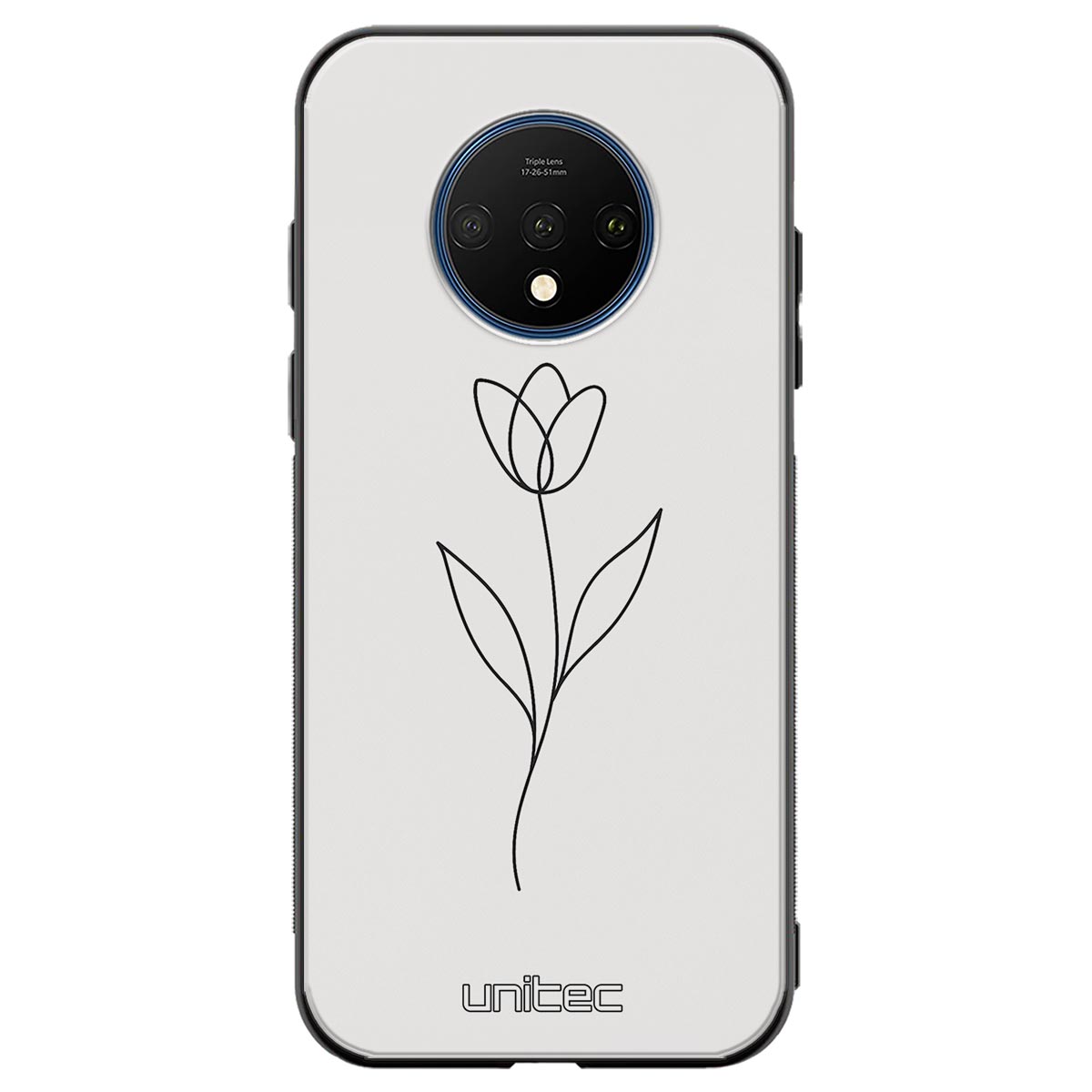 OnePlus 7T Suojakuoret Minimalistic – Elegant Tulip