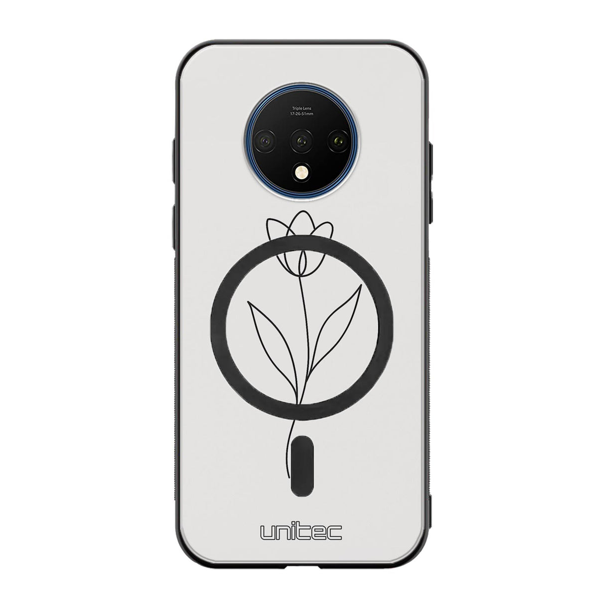 OnePlus 7T Suojakuoret Minimalistic – Elegant Tulip