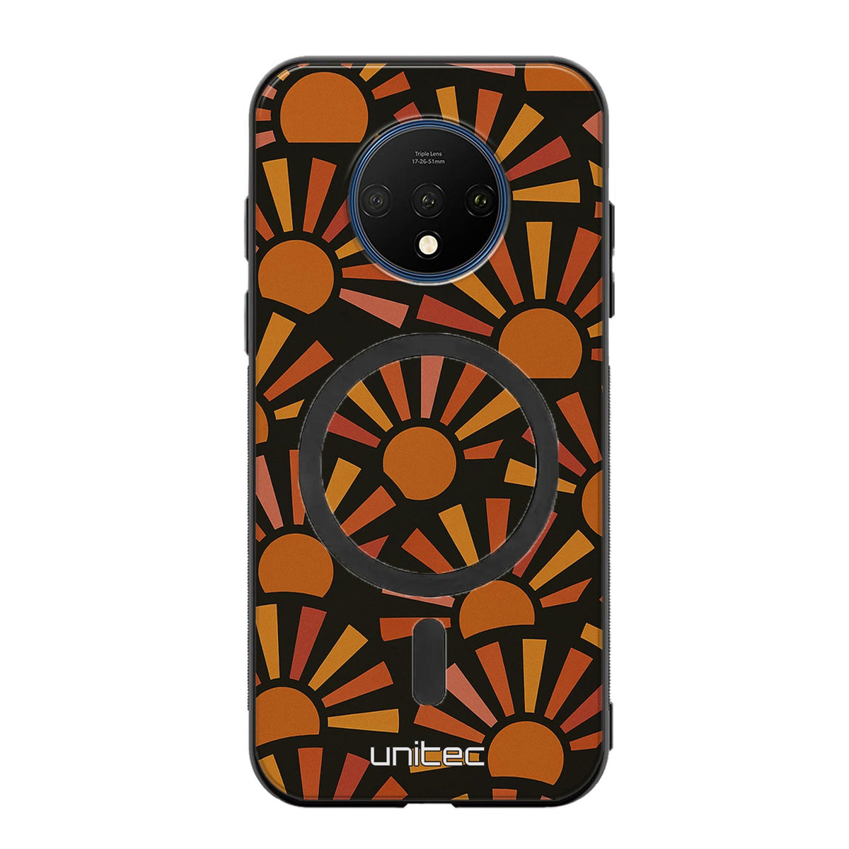 OnePlus 7T Suojakuoret Vintage – Warm Sunburst