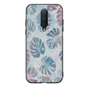 OnePlus 8 kukka suojakuoret - Monstera Texture - Ei