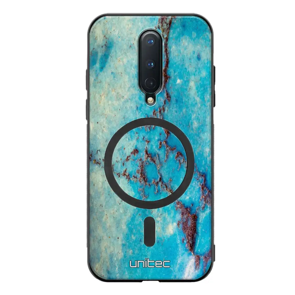 OnePlus 8 marmori suojakuoret - Turquoise Marble