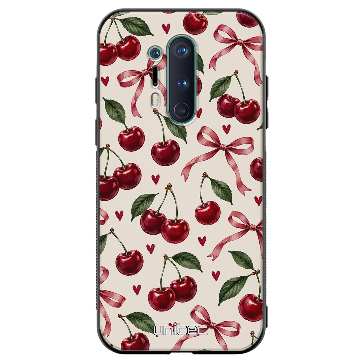OnePlus 8 Pro Suojakuoret Kirsikkarusetti