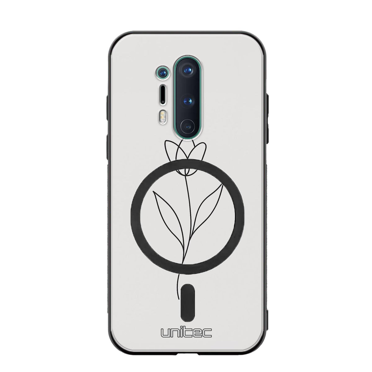 OnePlus 8 Pro Suojakuoret Minimalistic – Elegant Tulip