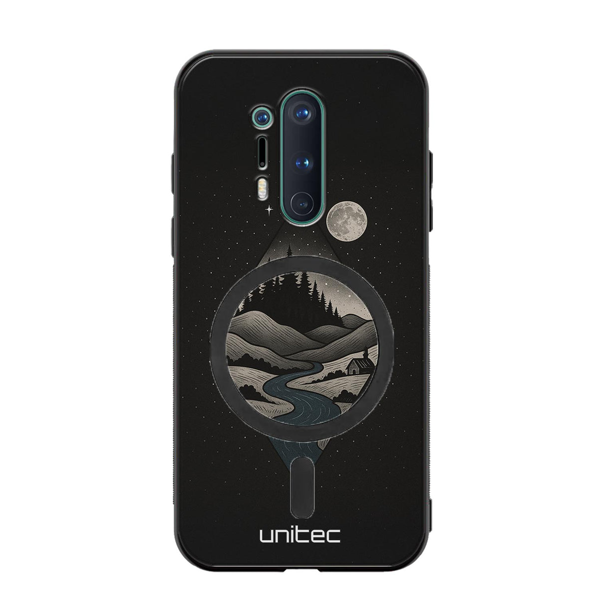 OnePlus 8 Pro Suojakuoret Outdoor – Night Forest