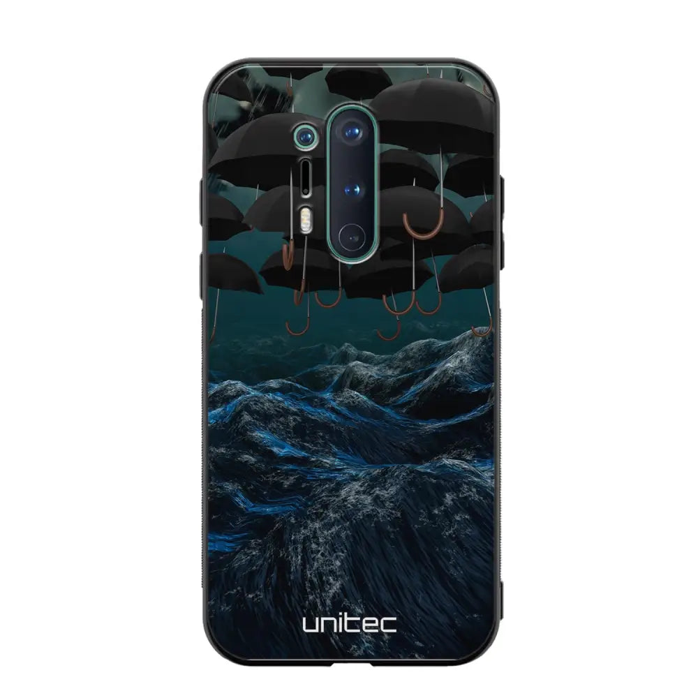 OnePlus 8 Pro suojakuoret - Umbrella Storm - Ei