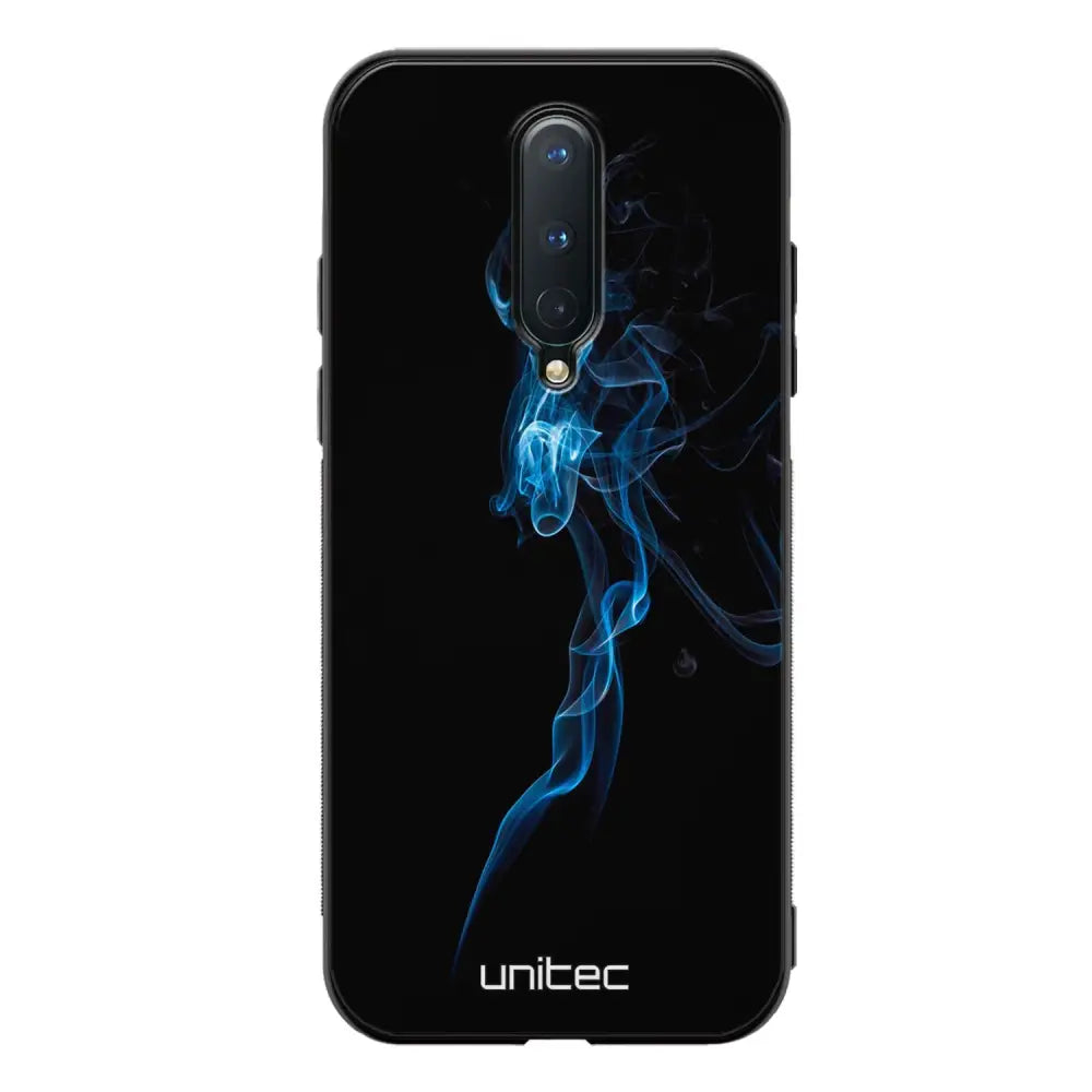 OnePlus 8 suojakuoret - Blue Smoke On Black - Ei