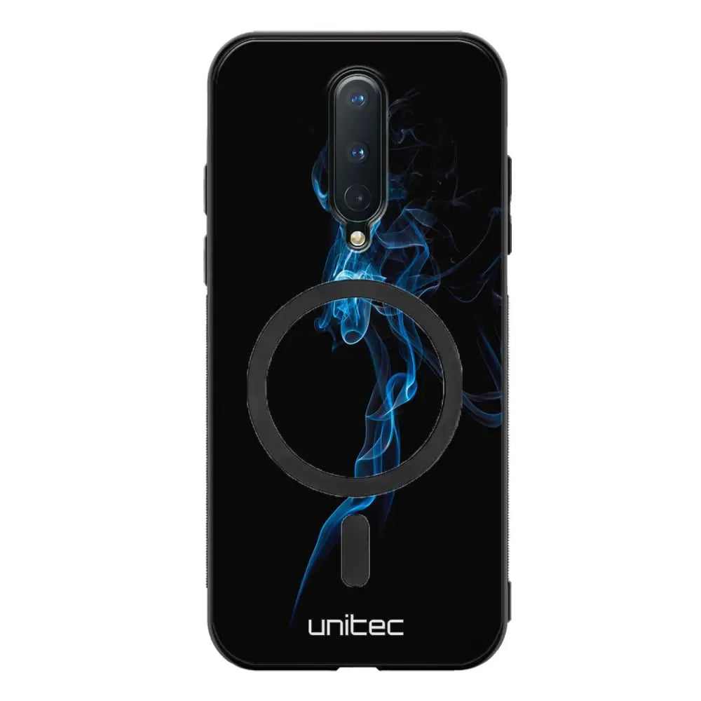 OnePlus 8 suojakuoret - Blue Smoke On Black