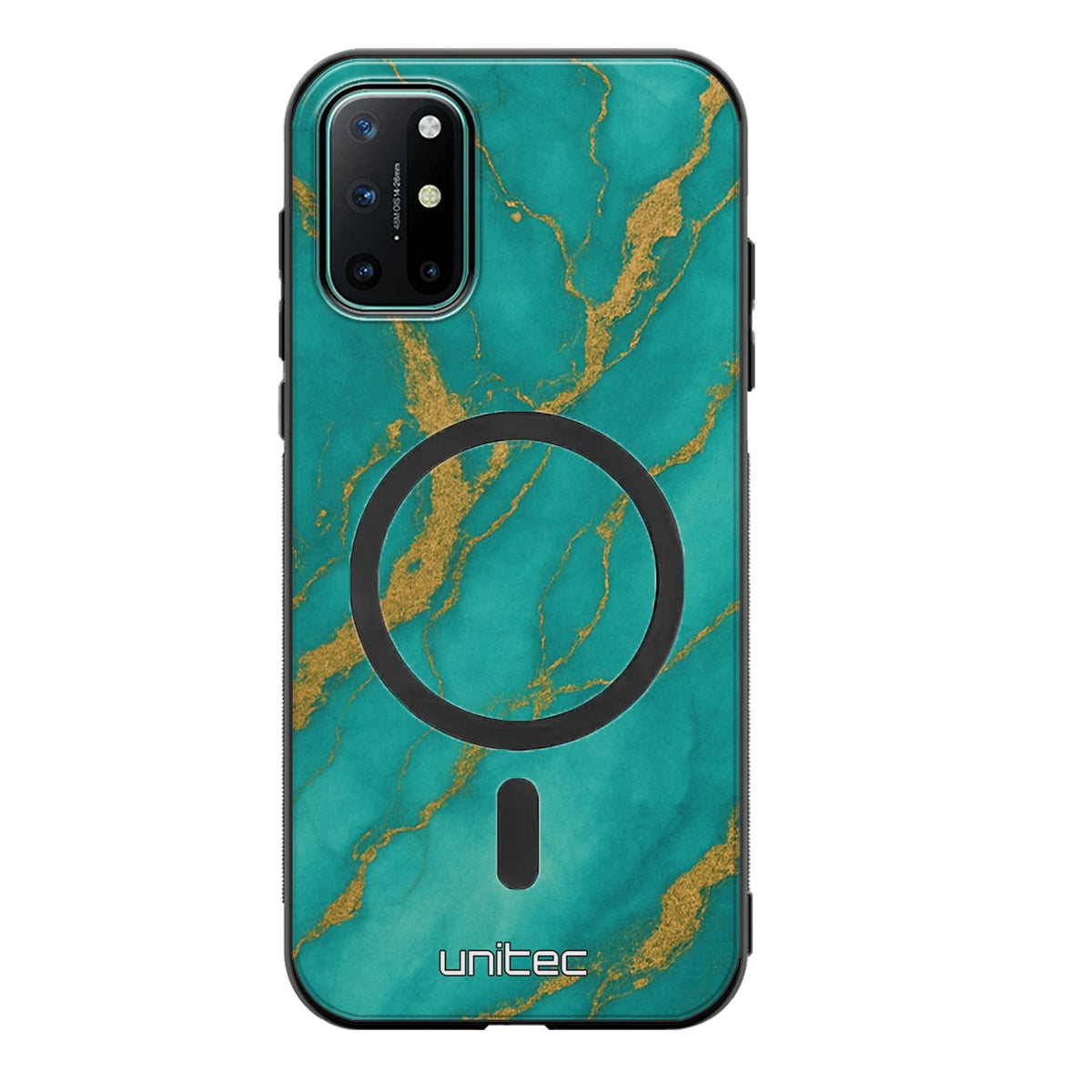 OnePlus 8T Suojakuoret Marmori – Turquoise Gold