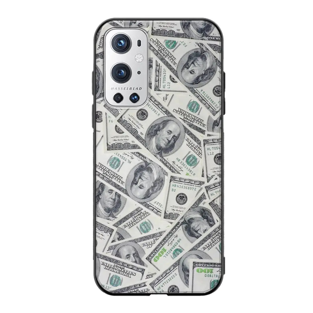 OnePlus 9 Pro seteli suojakuoret - Dollarit - Ei