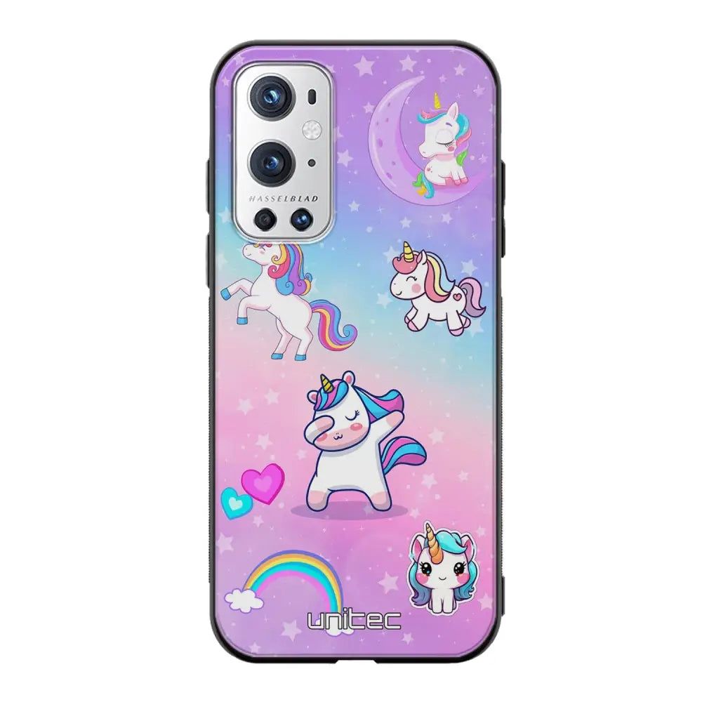 OnePlus 9 Pro suojakuoret - Yksisarvinen - Ei