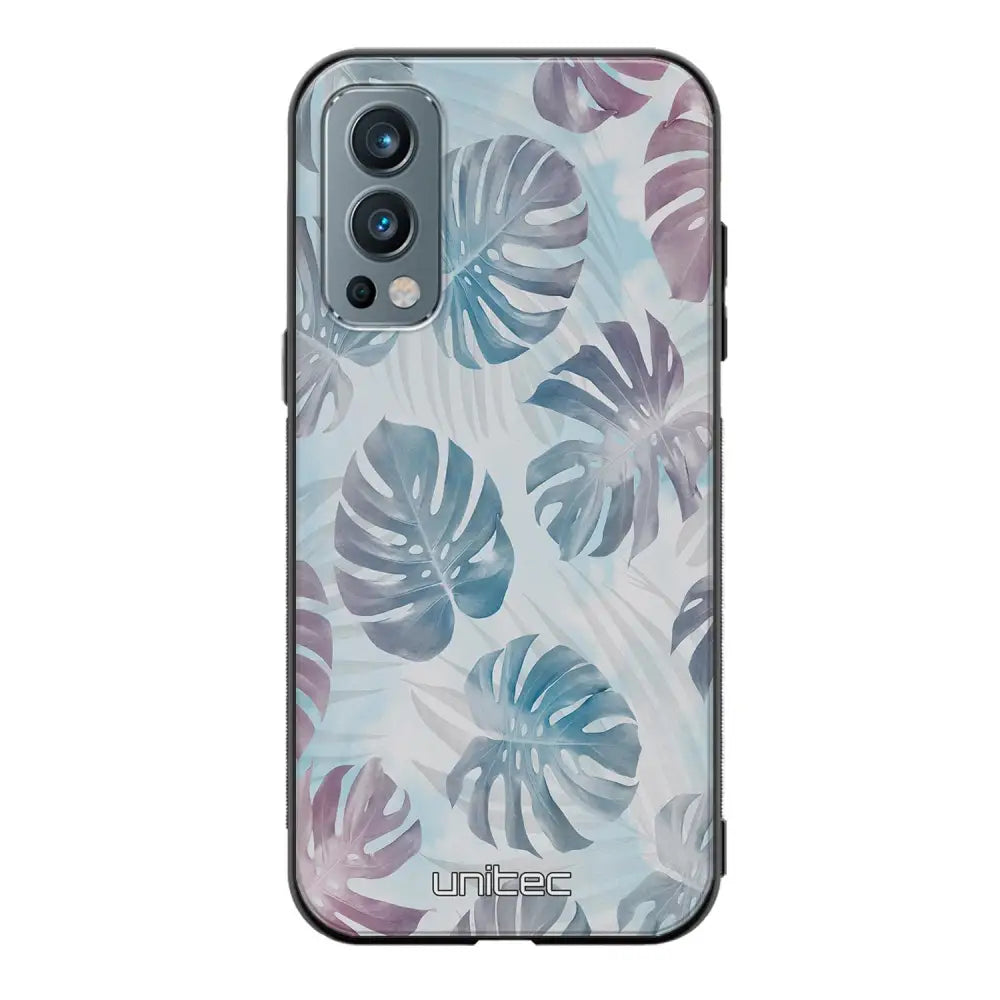 OnePlus Nord 2 kukka suojakuoret - Monstera Texture - Ei