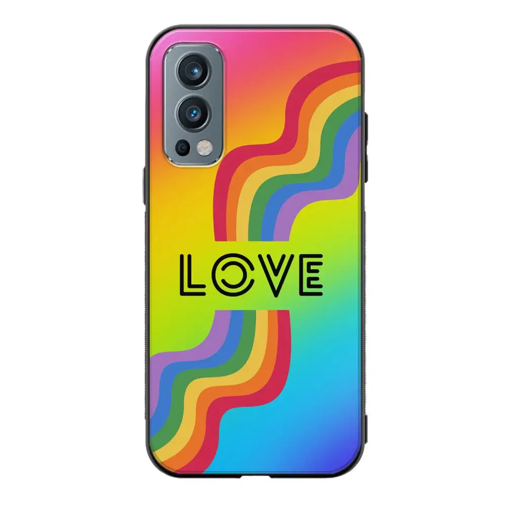 OnePlus Nord 2 pride suojakuoret - Love - Ei