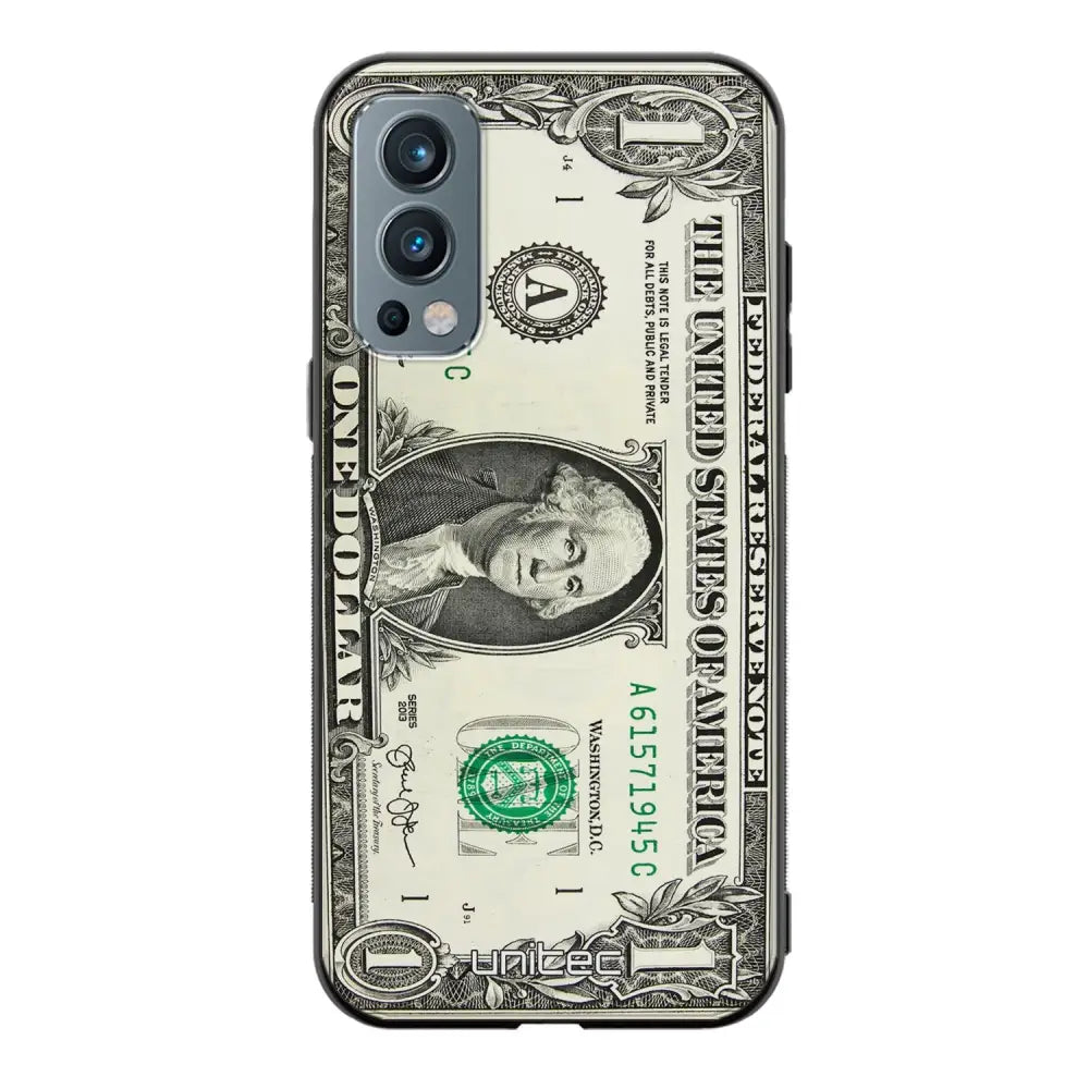 OnePlus Nord 2 seteli suojakuoret - Dollar - Ei