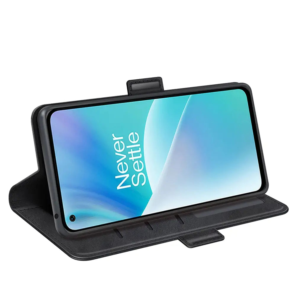 OnePlus Nord 2T 5G Lompakko Suojakotelo Musta