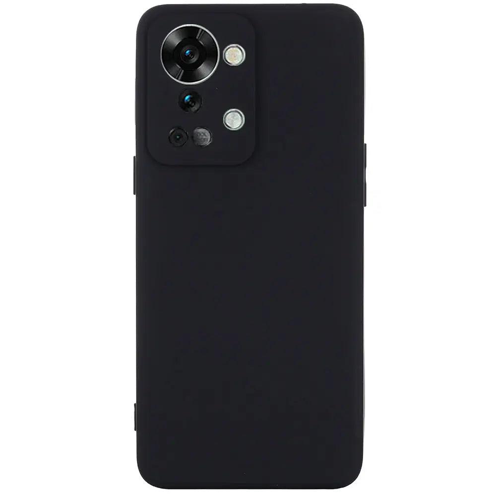 OnePlus Nord 2T 5G Silikonikuori - Musta