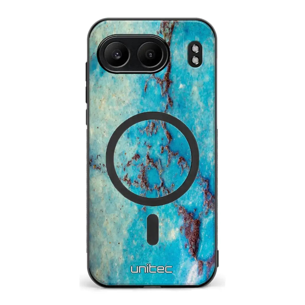 OnePlus Nord 4 marmori suojakuoret - Turquoise Marble