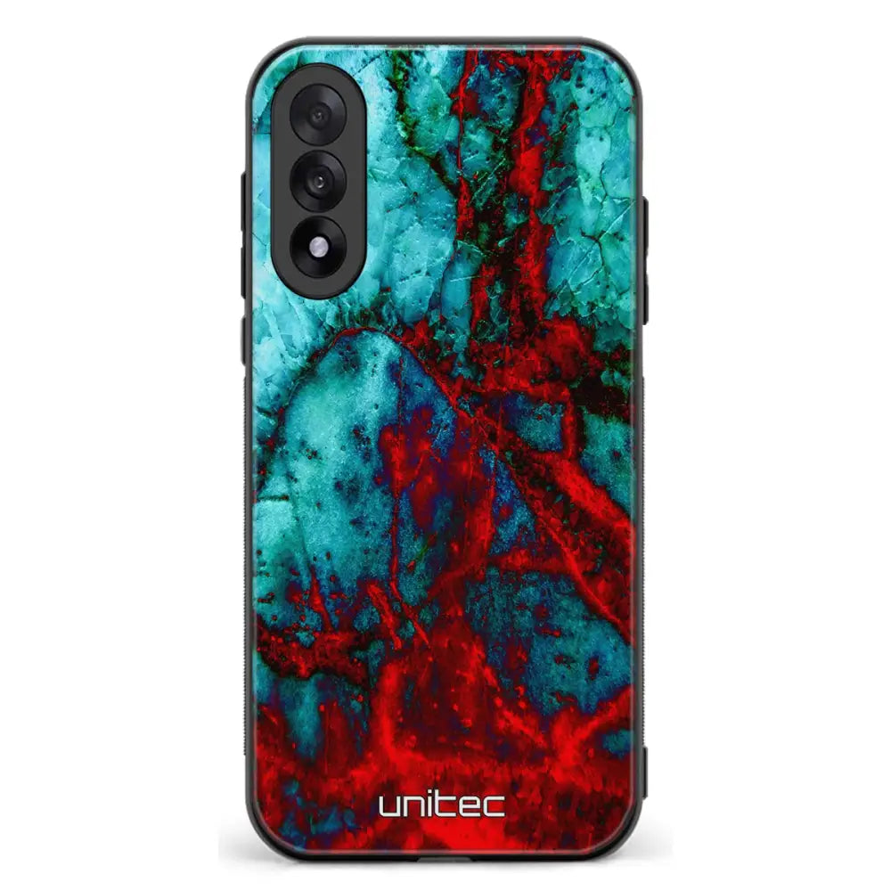 OnePlus Nord 5 marmori suojakuoret Blue Red Marble Ei