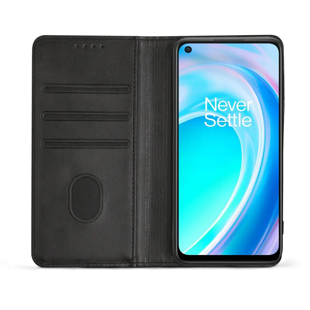 Oneplus Nord CE 2 5G Unitec Lompakko Suojakotelo Musta
