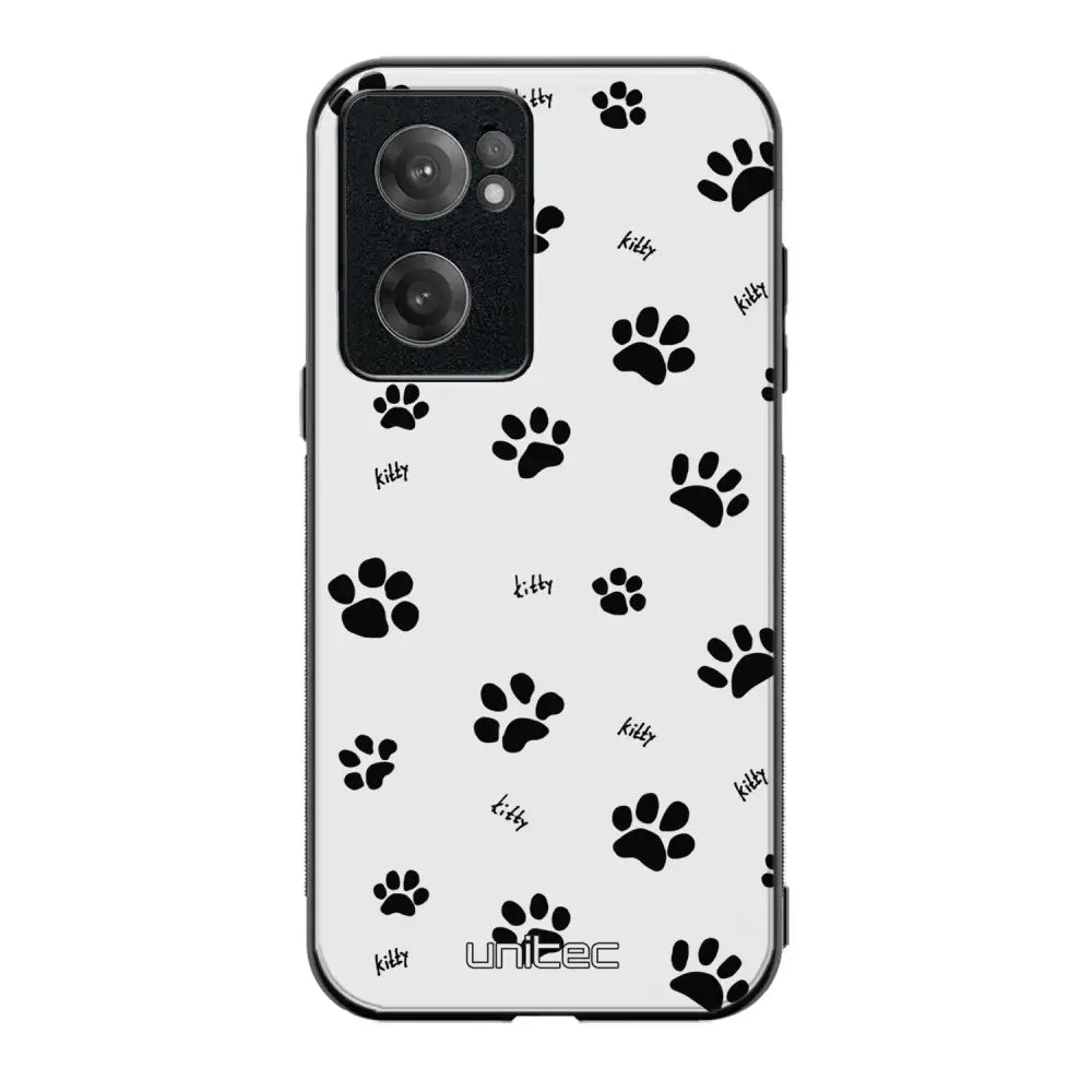 OnePlus Nord CE 2 kissa suojakuoret - Cat Paws - Ei