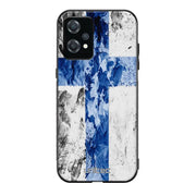 OnePlus Nord CE 2 Lite suojakuoret - Painted Finnish Flag - Ei