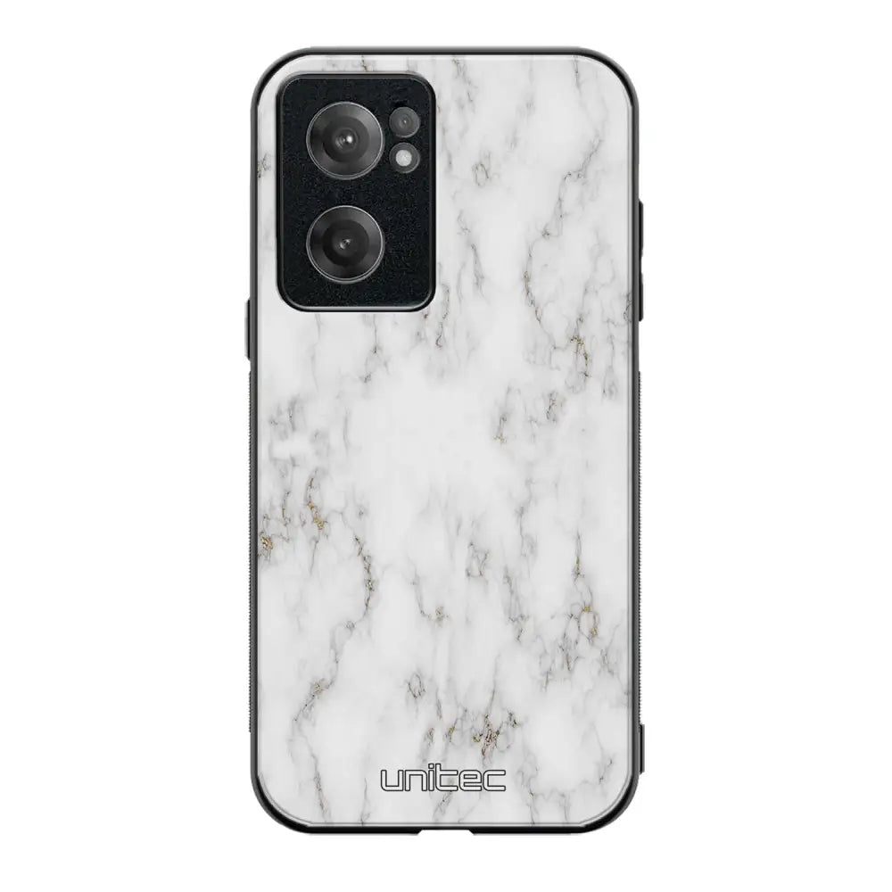 OnePlus Nord CE 2 marmori suojakuoret - White Marble - Ei