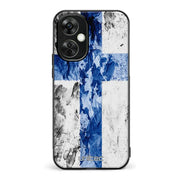 OnePlus Nord CE 3 Lite suojakuoret - Painted Finnish Flag - Ei