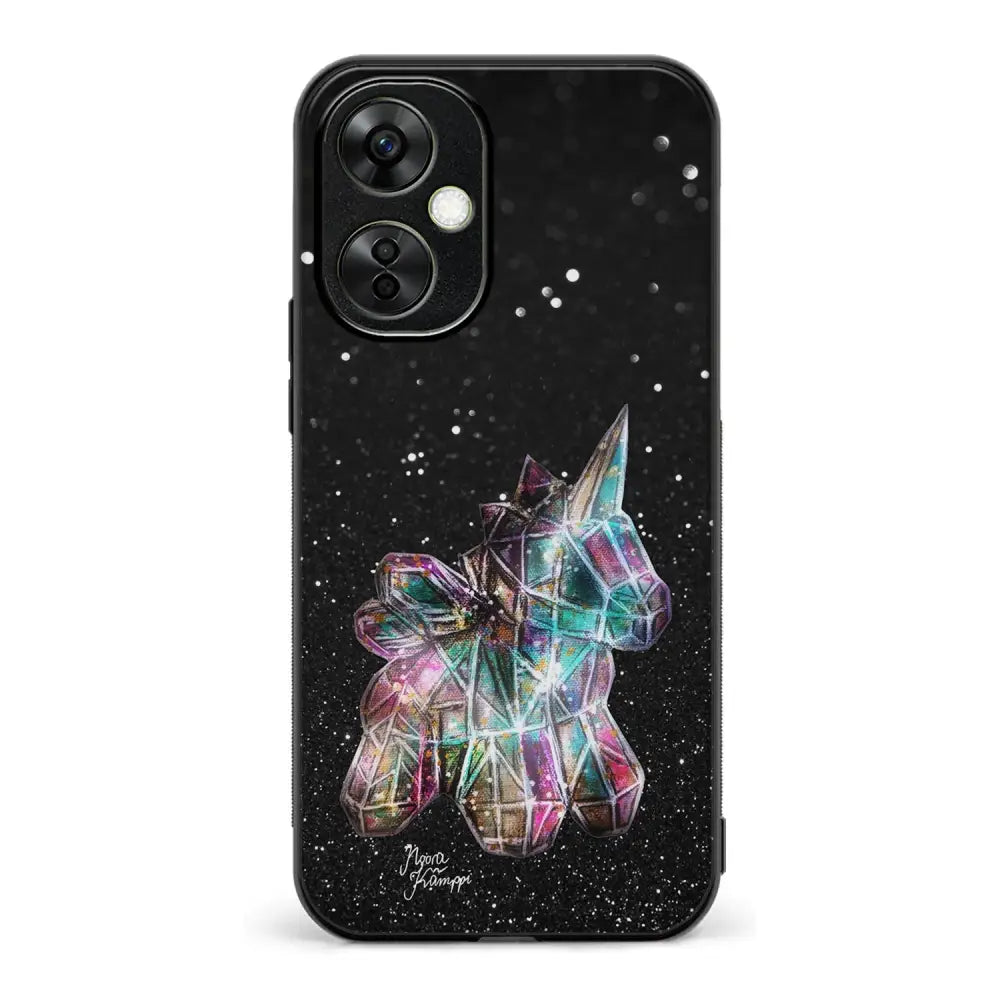 OnePlus Nord CE 3 Lite unicorn suojakuoret - Valkoinen - Noora Kämppi - Ei