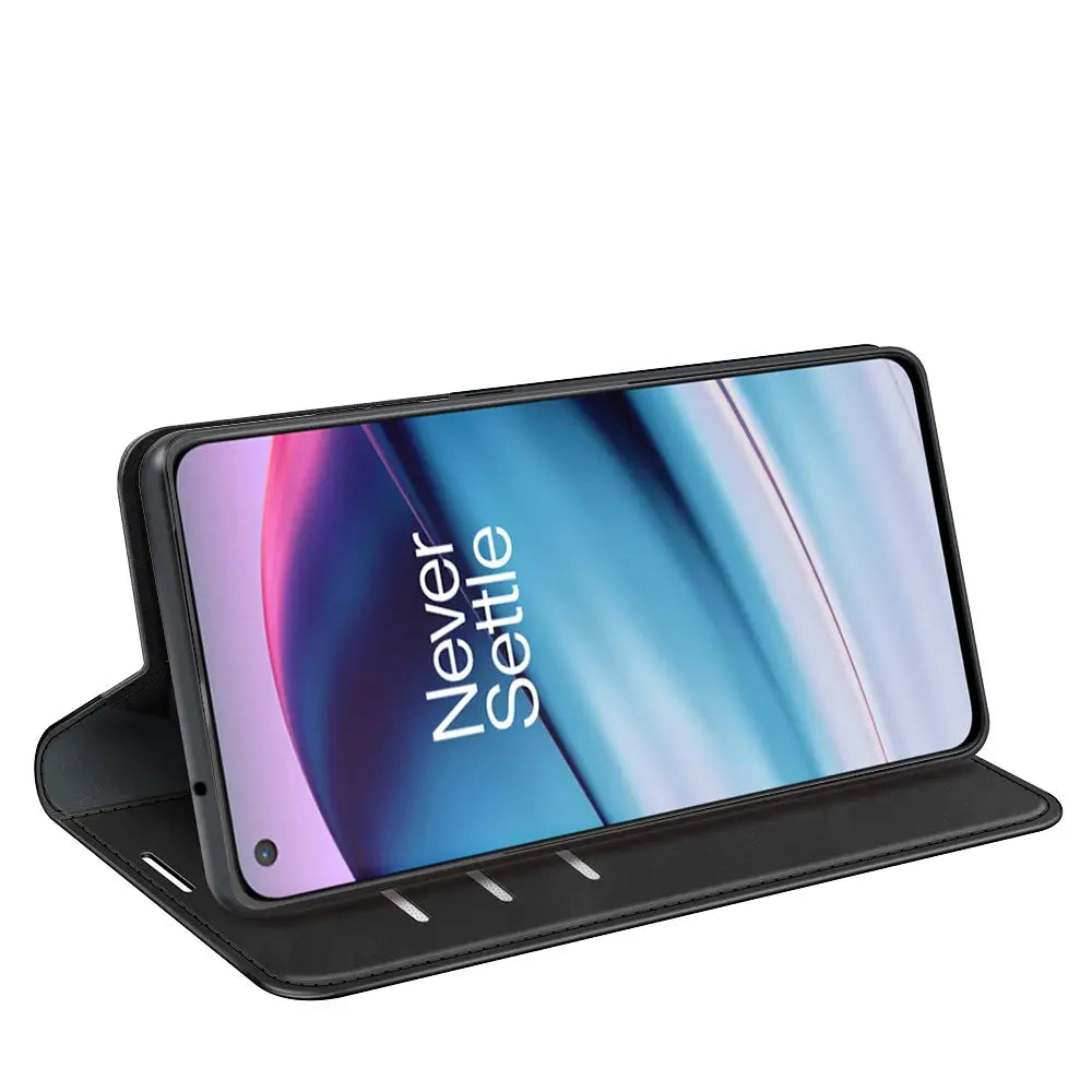 Oneplus Nord CE 5G Unitec Lompakko Suojakotelo Musta