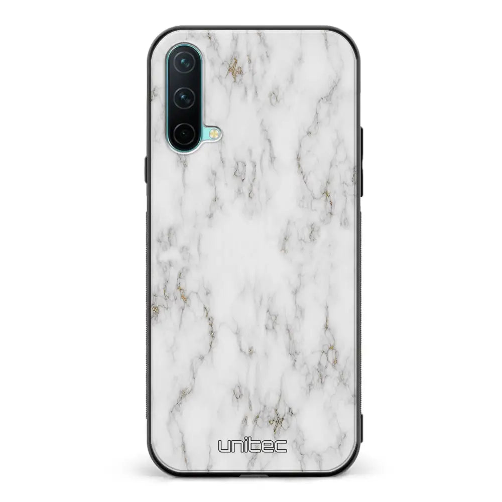 OnePlus Nord CE marmori suojakuoret - White Marble - Ei