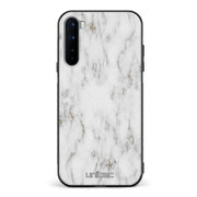 OnePlus Nord marmori suojakuoret - White Marble - Ei